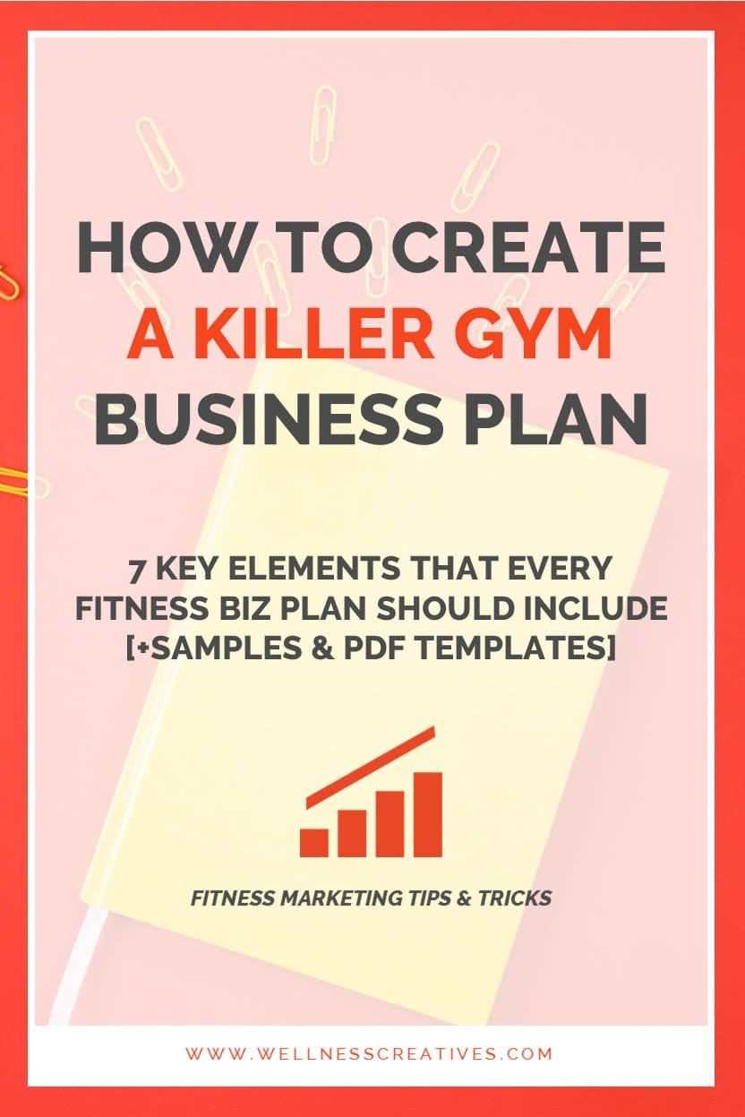 creating a gym business plan