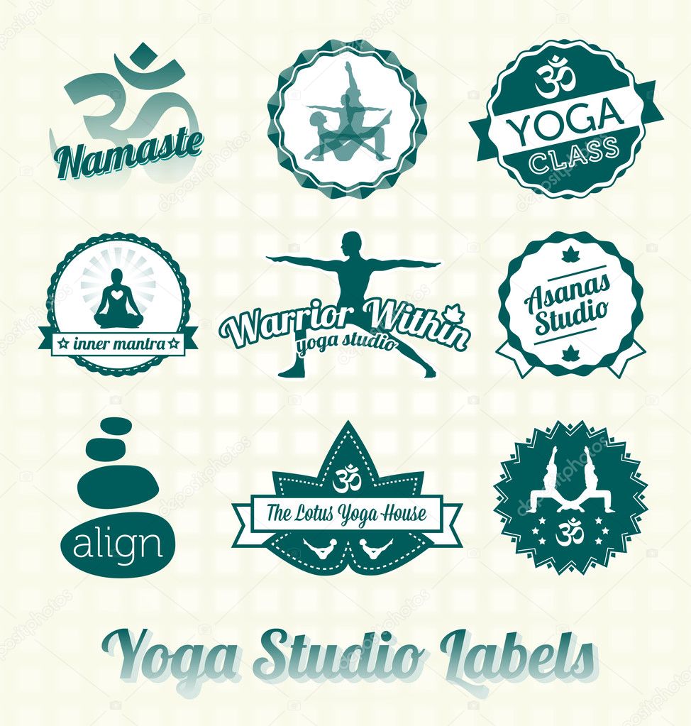 Конструкции Воинов 130 + Идей Дизайна Логотипа Йоги Для Студий, Классов И Ретритов