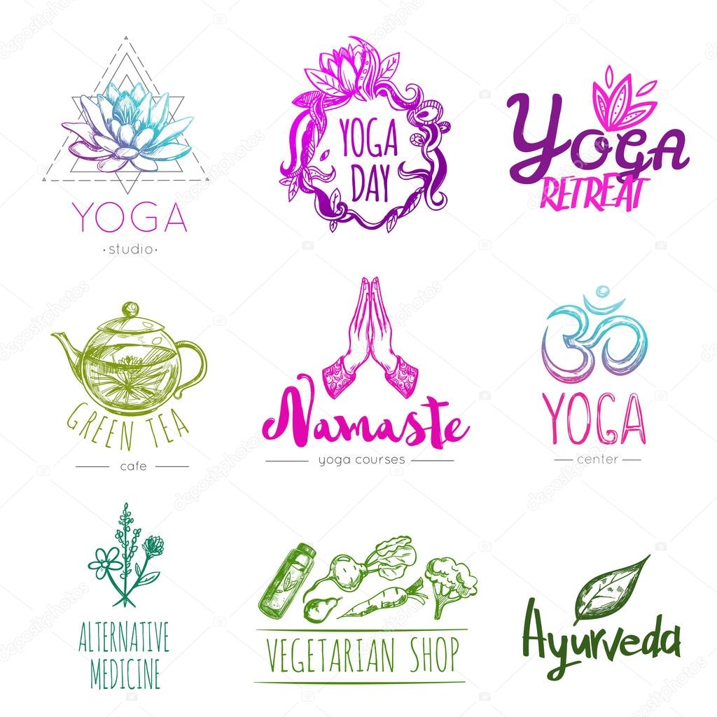 Yoga Retreat Logo Ideas