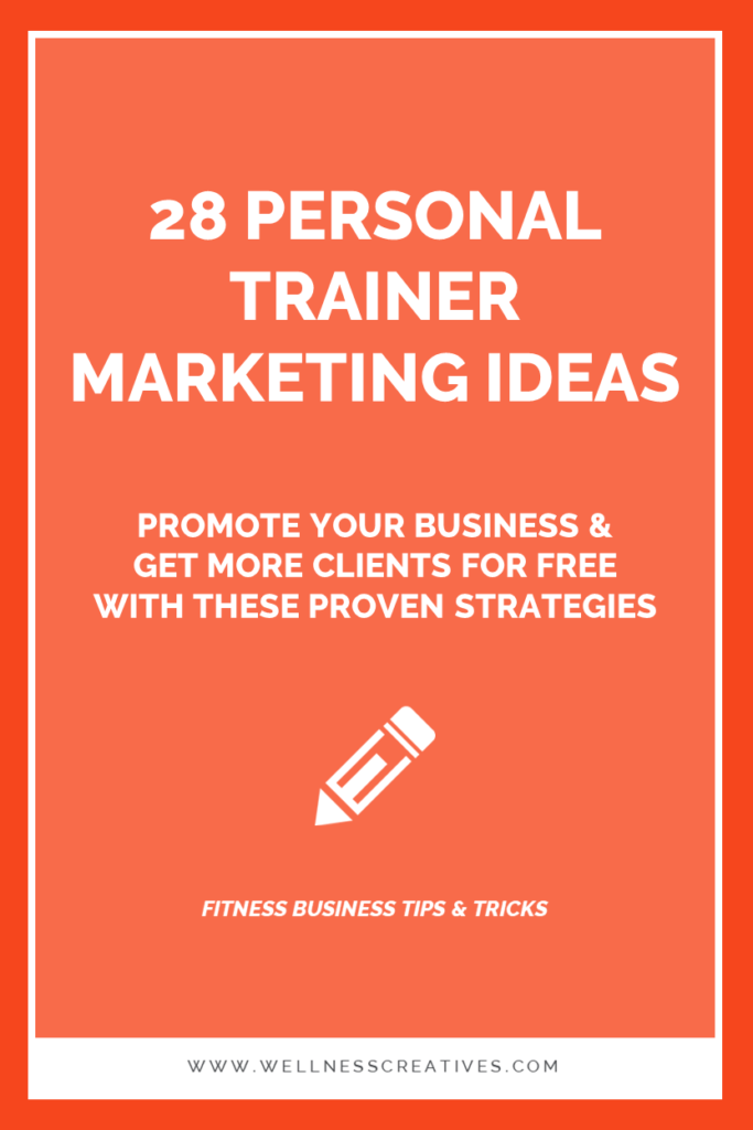 Free Personal Trainer Marketing Ideas Strategies