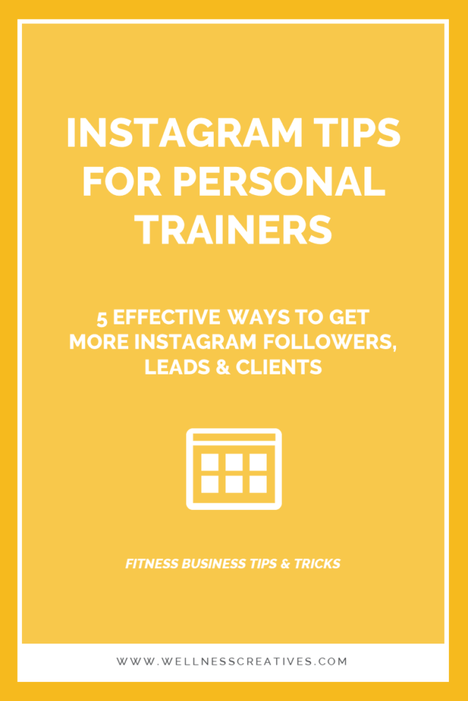 Instagram Tips For Personal Trainers & Fitness Coaches