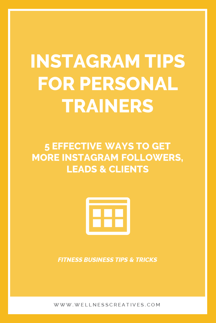 Instagram for Personal Trainers - 5 Ways To Get More Followers & Clients