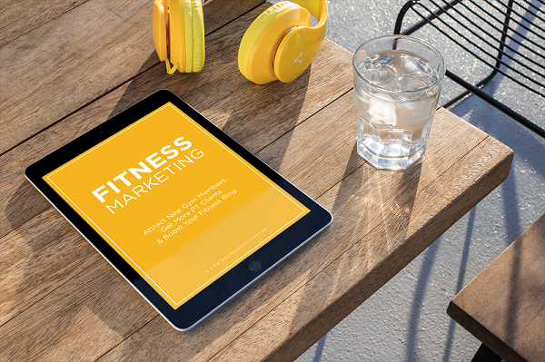 Fitness Marketing Ebook Tablet