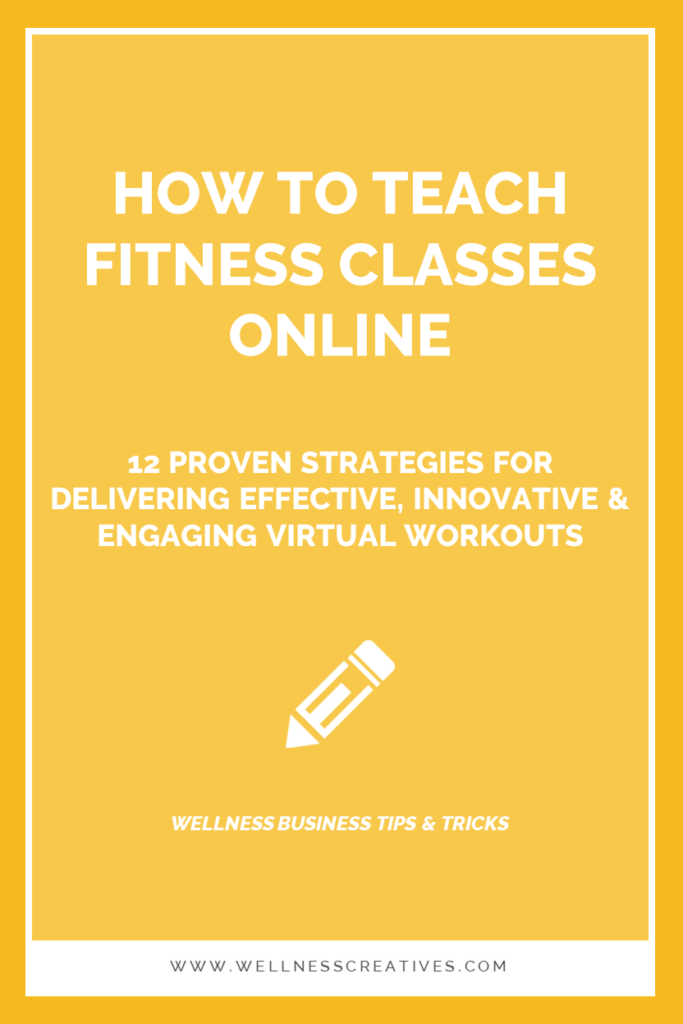 How To Teach Fitness Classes Online