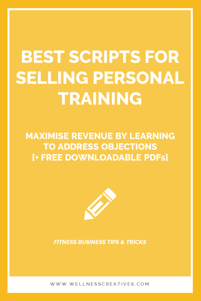 Personal Training Objection Handling Script
