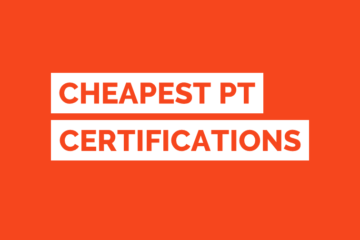 Cheapest Personal Training Certification