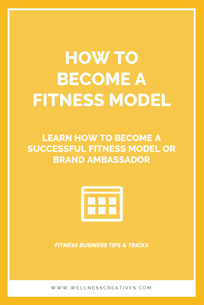How To Become a Fitness Model Brand Ambassador