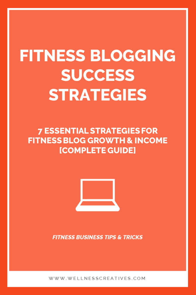 Health Fitness Blogging Guide