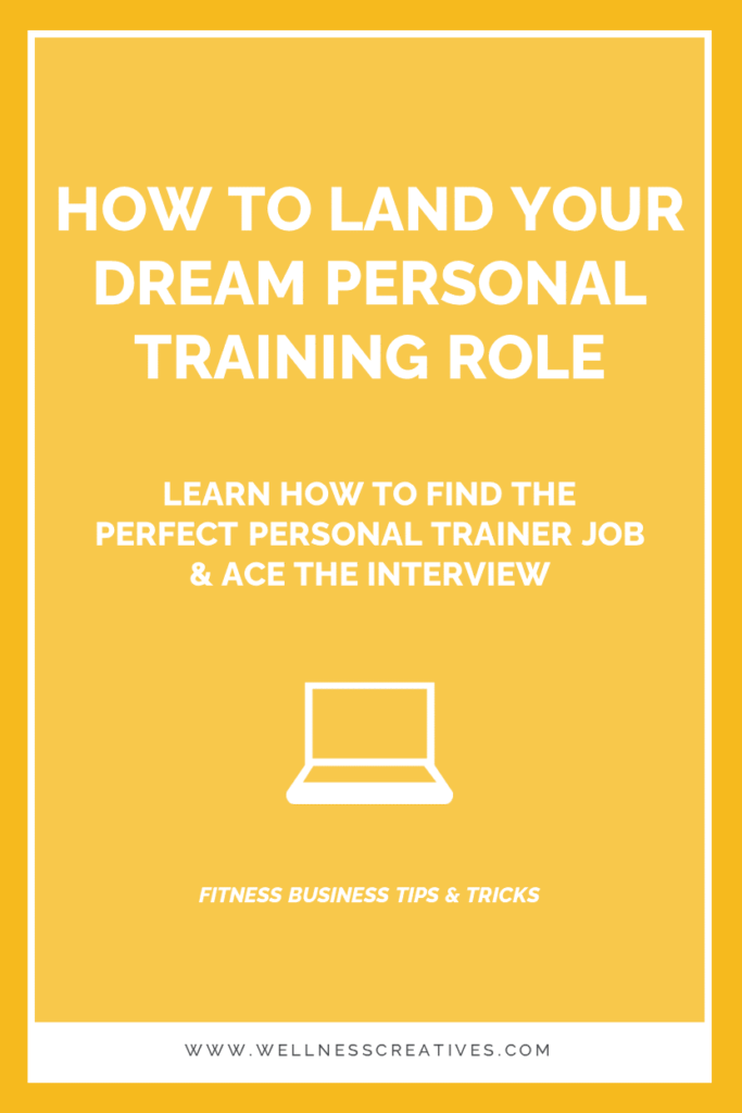 Personal Training Job Guide