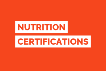 Nutrition Certifications