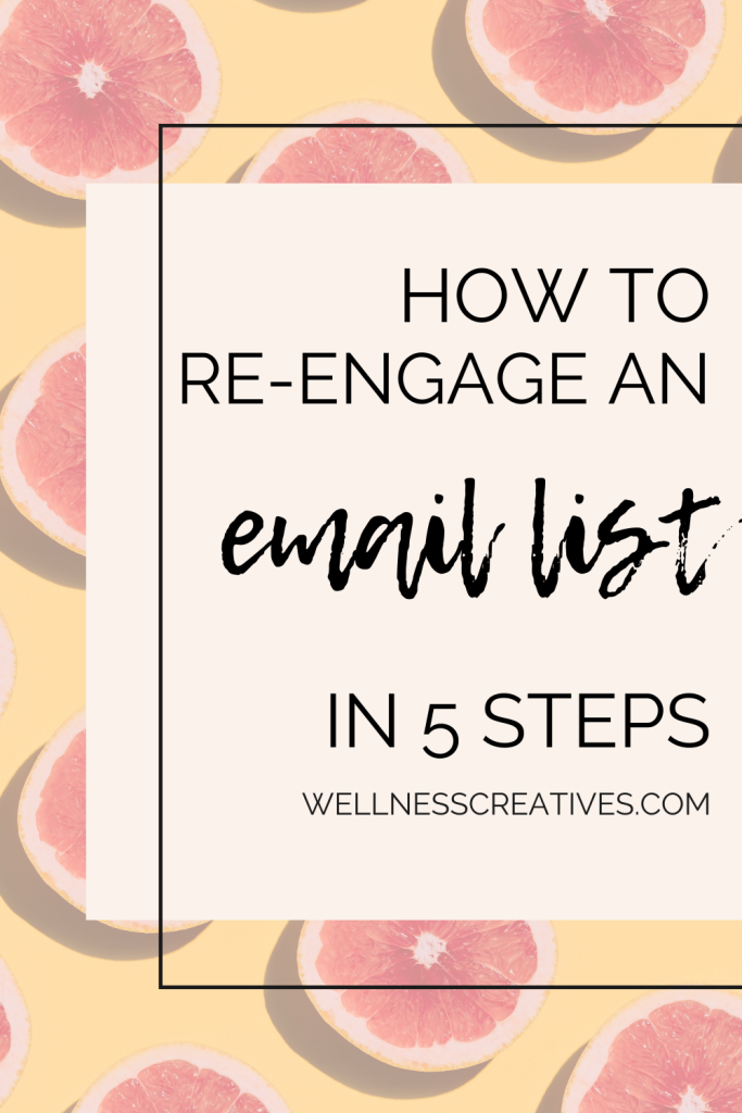 How To Re-Engage An Email List Pinterest