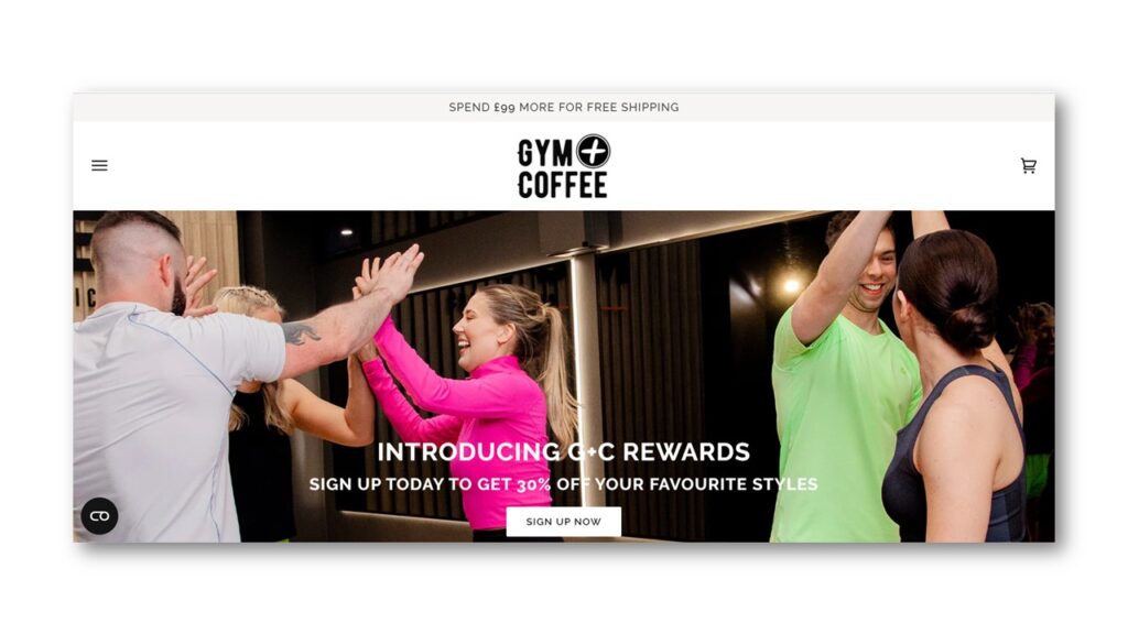 Gym Coffee Shopify