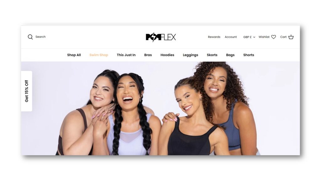 Popflex Shopify Workout Store