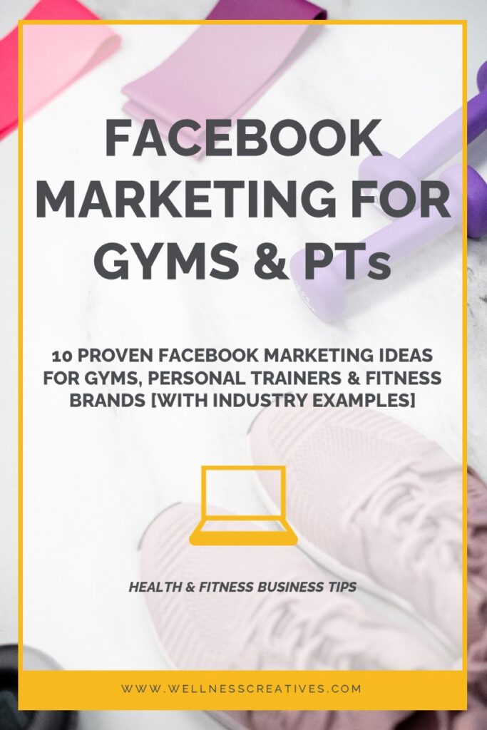 Facebook Marketing Ideas for Gyms Personal Trainers Pinterest