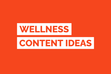 Health Wellness Content Marketing Tile