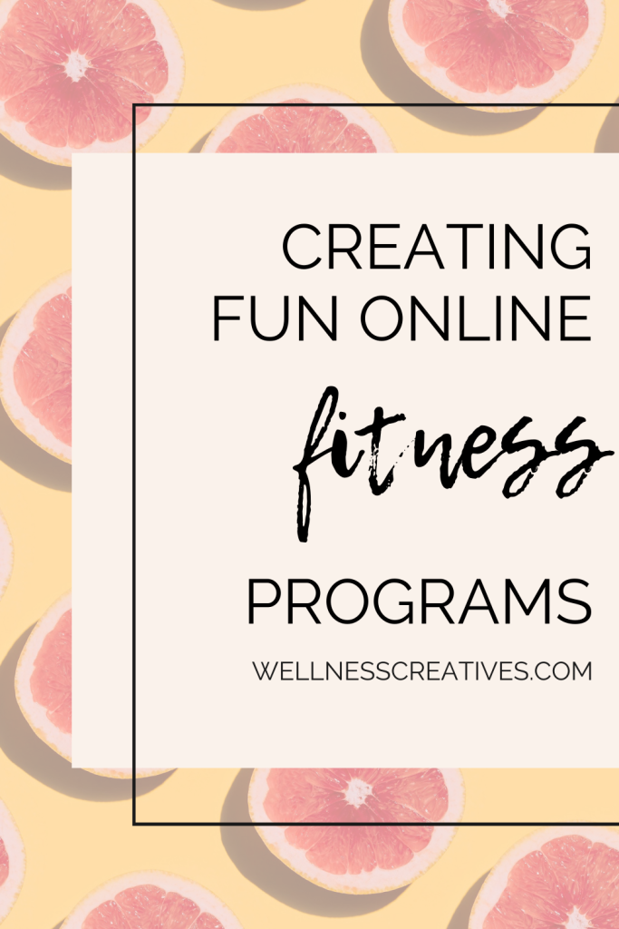 How To Create An Online Fitness Program Pinterest