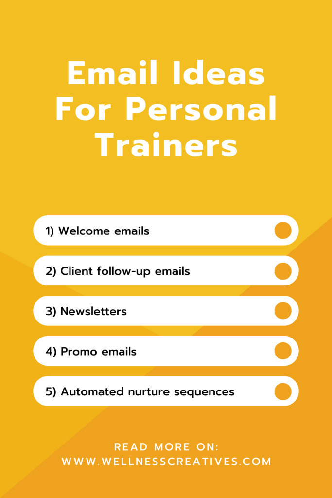 Email Marketing Ideas for Personal Trainers