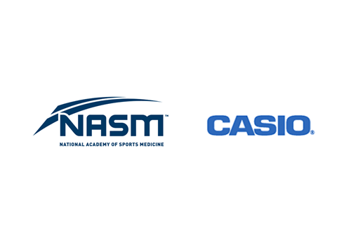 National Academy of Sports Medicine and Casio Logos